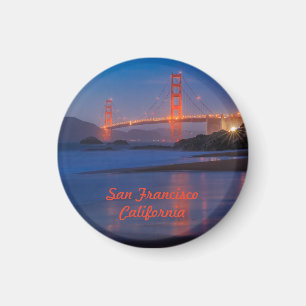 San Francisco California Golden Gate Bridge Magnet
