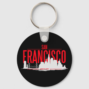 San Francisco California Golden Gate Bridge  USA Keychain