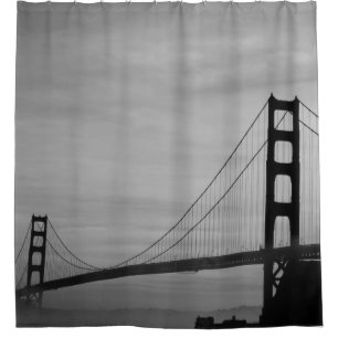 San Francisco California Golden Gate Cool B&W