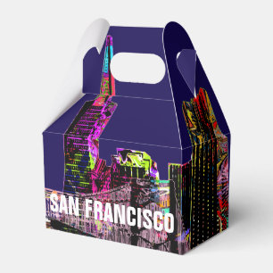 San Francisco, California in graffiti Favor Box