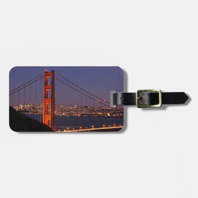 San Francisco, California Luggage Tag (Front Horizontal)