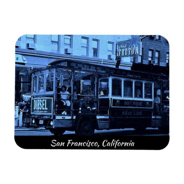 San Francisco, California Magnet (Horizontal)
