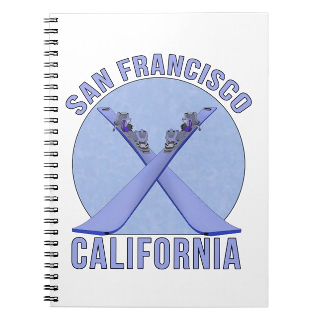 San Francisco, California Notebook (Front)