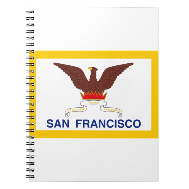 San Francisco California Notebook (Front)