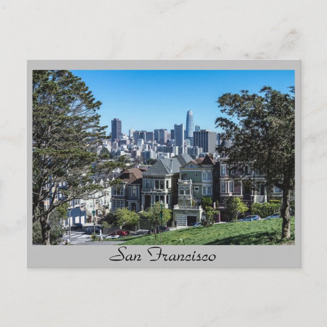 San Francisco California  Postcard (Front)