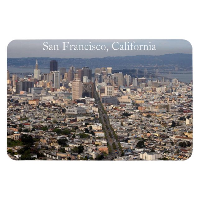 San Francisco California Premium Flexi Magnet (Horizontal)