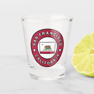 San Francisco California Shot Glass