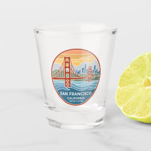 San Francisco California Shot Glass