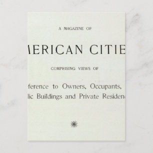 San Francisco California Title Page Postcard