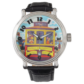 San Francisco California Trolley Car Golden Gate Watch