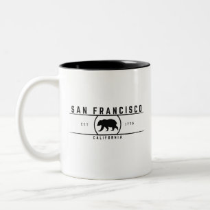 San Francisco California Two-Tone Coffee Mug