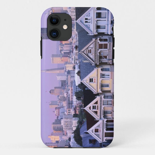 San Francisco, California. View of Victorian Case-Mate iPhone Case (Back)