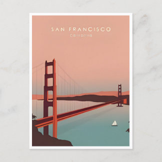 San Francisco California Vintage vacation  Postcard