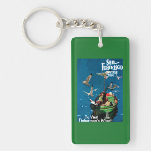 San Francisco, CaliforniaFisherman's Wharf Keychain