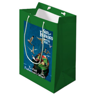 San Francisco, CaliforniaFisherman's Wharf Medium Gift Bag