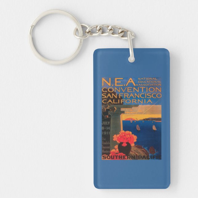 San Francisco, CaliforniaN.E.A. Convention Keychain (Front)