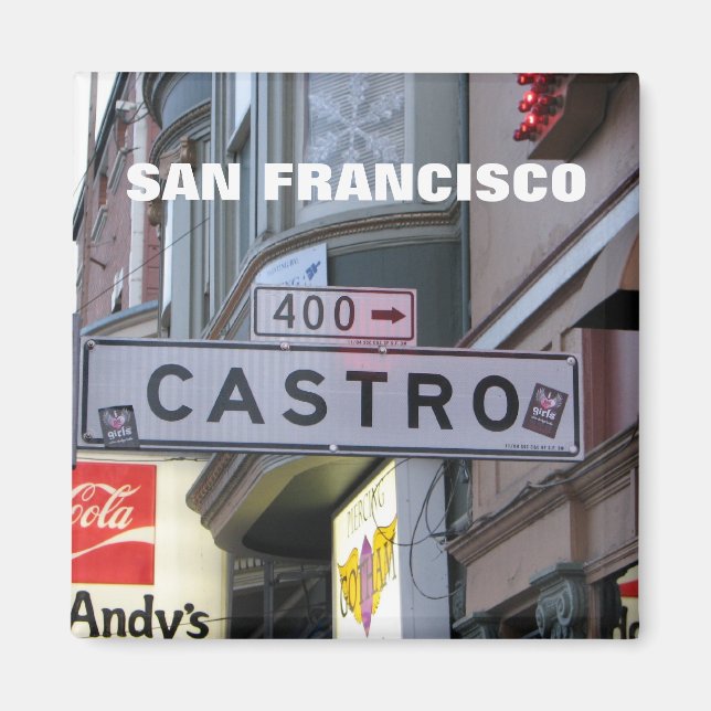 San Francisco - Castro Magnet! Magnet (Front)