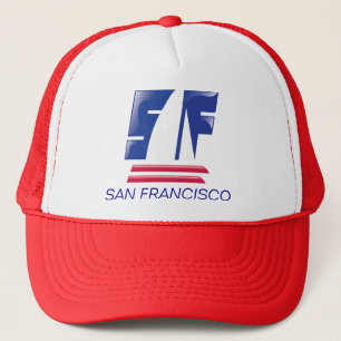 San Francisco_Catamaran Sailing_Pontoon Racing Trucker Hat