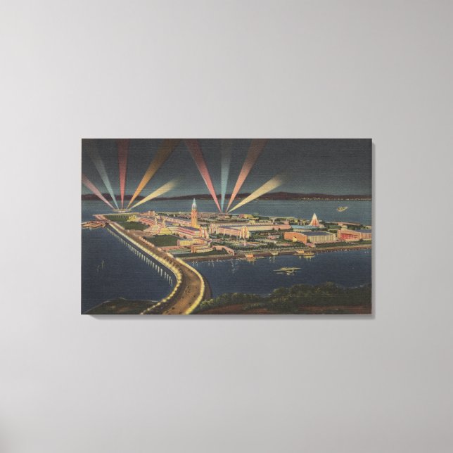 San Francisco, CATreasure Island at Intl Expo Canvas Print (Front)