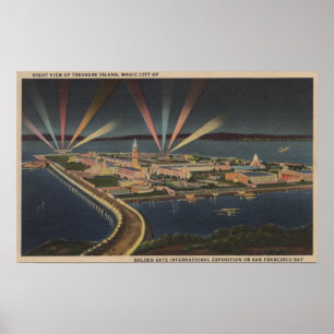 San Francisco, CATreasure Island at Intl Expo Poster