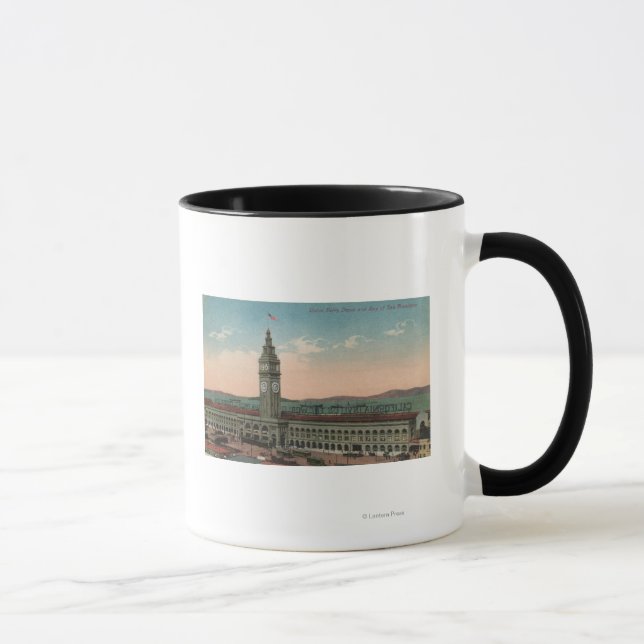 San Francisco, CAUnion Ferry Terminal Building Mug (Right)