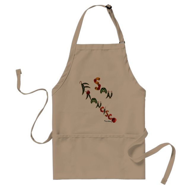 San Francisco Chili Peppers Standard Apron (Front)