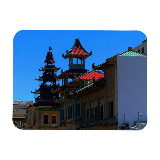 San Francisco Chinatown #10 Magnet (Horizontal)