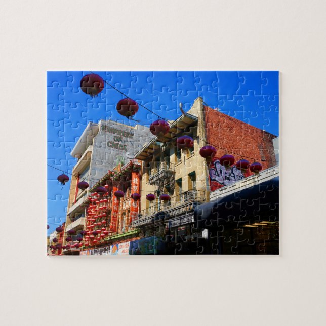 San Francisco Chinatown #4 Jigsaw Puzzle (Horizontal)