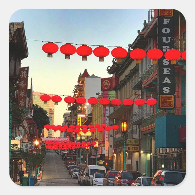 San Francisco Chinatown #9 Sticker (Front)