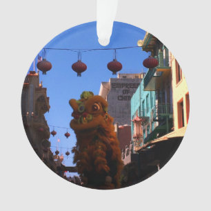 San Francisco Chinatown Lion Dance Orament