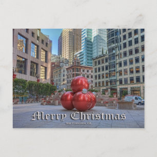 SAN FRANCISCO CHRISTMAS #1 HOLIDAY POSTCARD