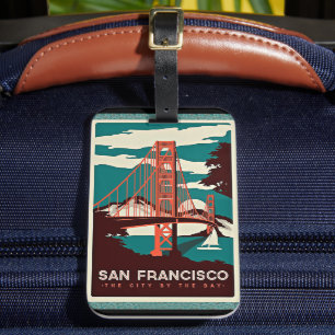 San Francisco, City by the Bay, Luggage Tag
