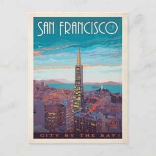 San Francisco   City By The Bay Postcard