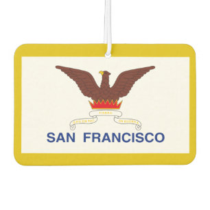 San Francisco city flag Air Freshener
