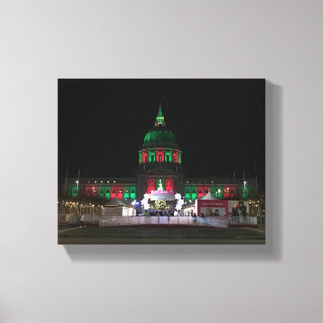 San Francisco City Hall #4 Canvas Print (Front)