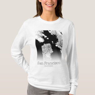 San Francisco City Map T-Shirt