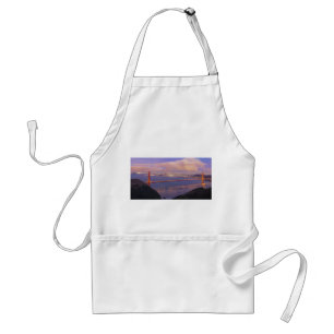 San Francisco City Skyline with Golden Gate Bridge Standard Apron