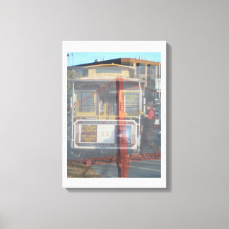 San Francisco Collage Canvas Print