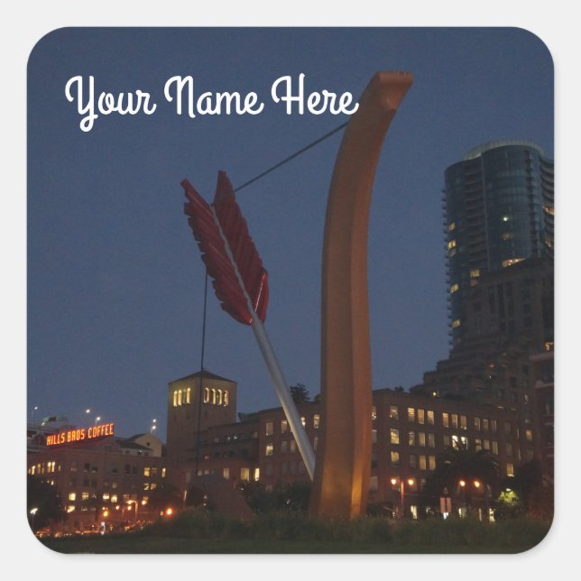 San Francisco Cupid’s Span #3-2 Stickers (Front)