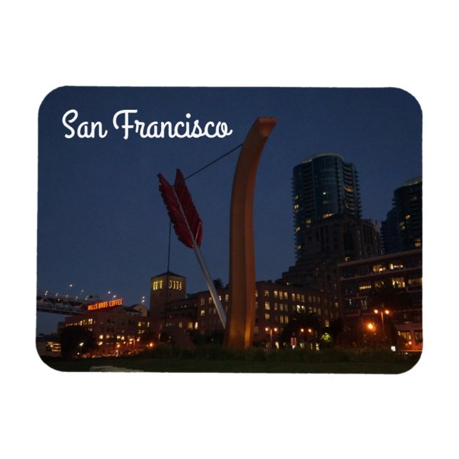 San Francisco Cupid’s Span #3 Magnet (Horizontal)