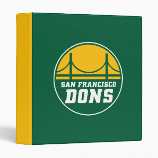 San Francisco Dons Binder