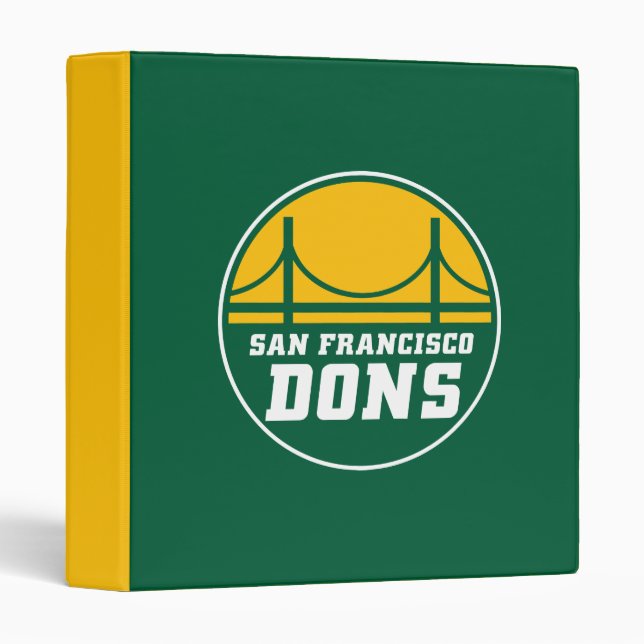 San Francisco Dons Binder (Front/Spine)