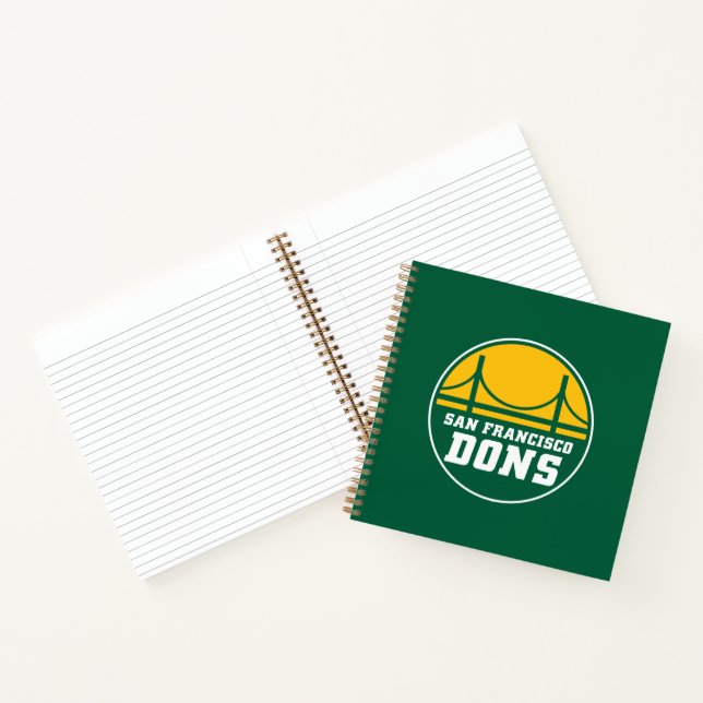 San Francisco Dons Notebook (Inside)