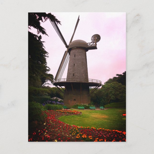 San Francisco Dutch Windmill #2 Postcard (Front)