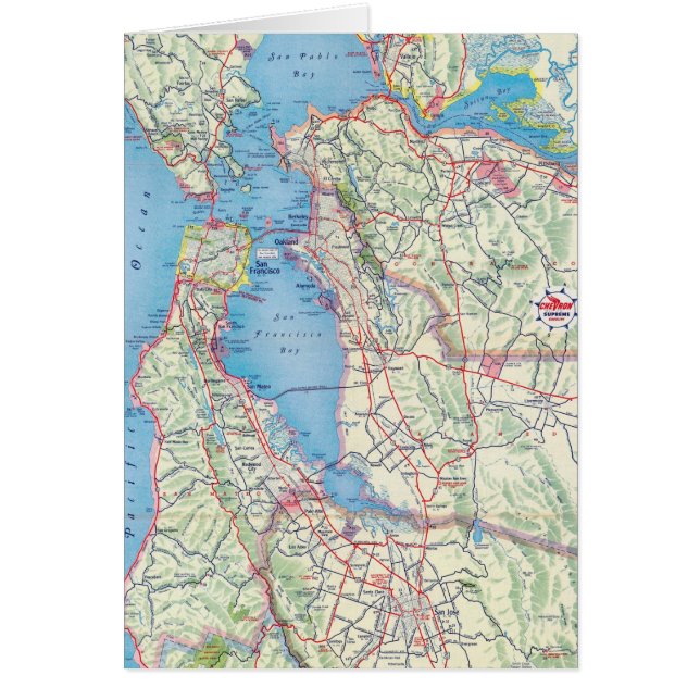 San Francisco et ses environs (Devant)