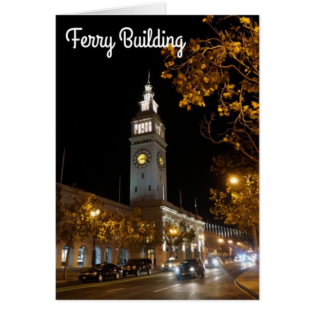 San Francisco Ferry Building #13 Card (Front)