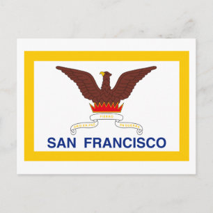 San Francisco Flag Postcard