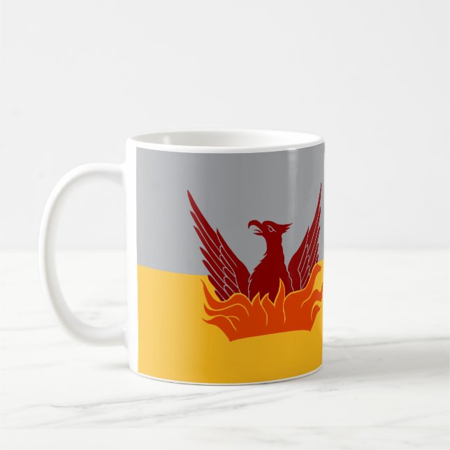 San Francisco Fog et Gold City Drapeau Mug (Gauche)