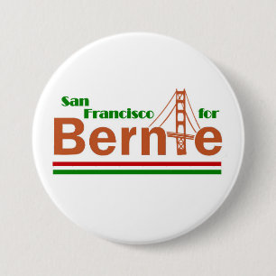 San Francisco for Bernie 3 Inch Round Button