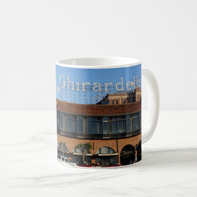 San Francisco Ghirardelli Square Mug (Front Right)